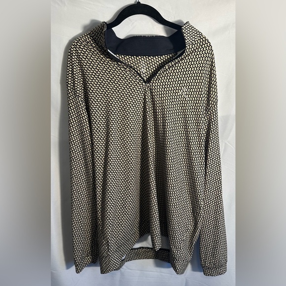Rhoback 1/4 Zip Pullover Louisiana Pattern